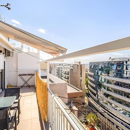 Elegant, Modern & Spacious Apartment In Thessaloniki With Balcony Exteriér fotografie